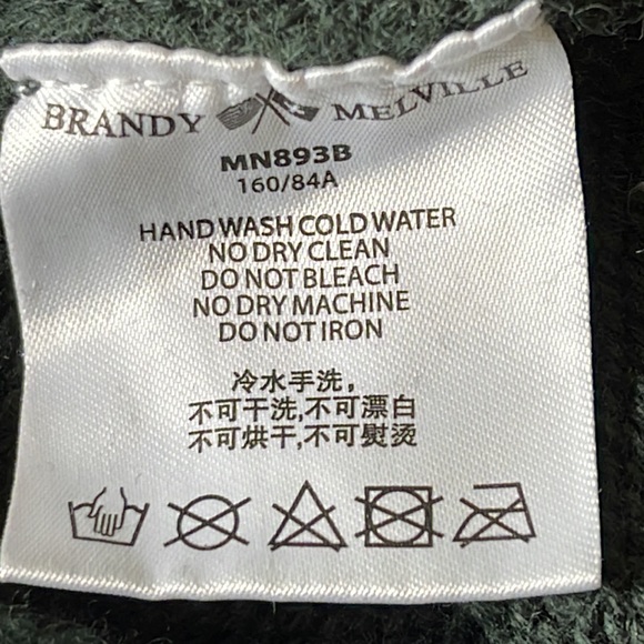 EUC Brandy Melville green argyle sweater One Size - Picture 4 of 9